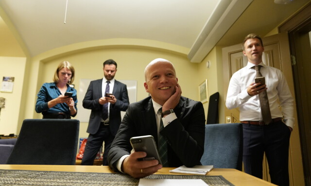 image: Det blåser grønn venstrevind over Norge